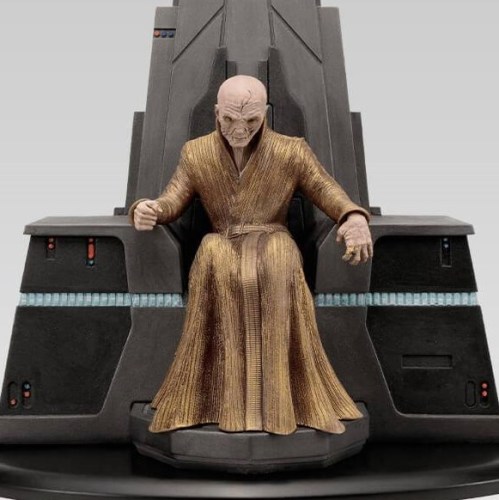 Snoke on his throne Star Wars Episode V Elite Collection Statue by Attakus